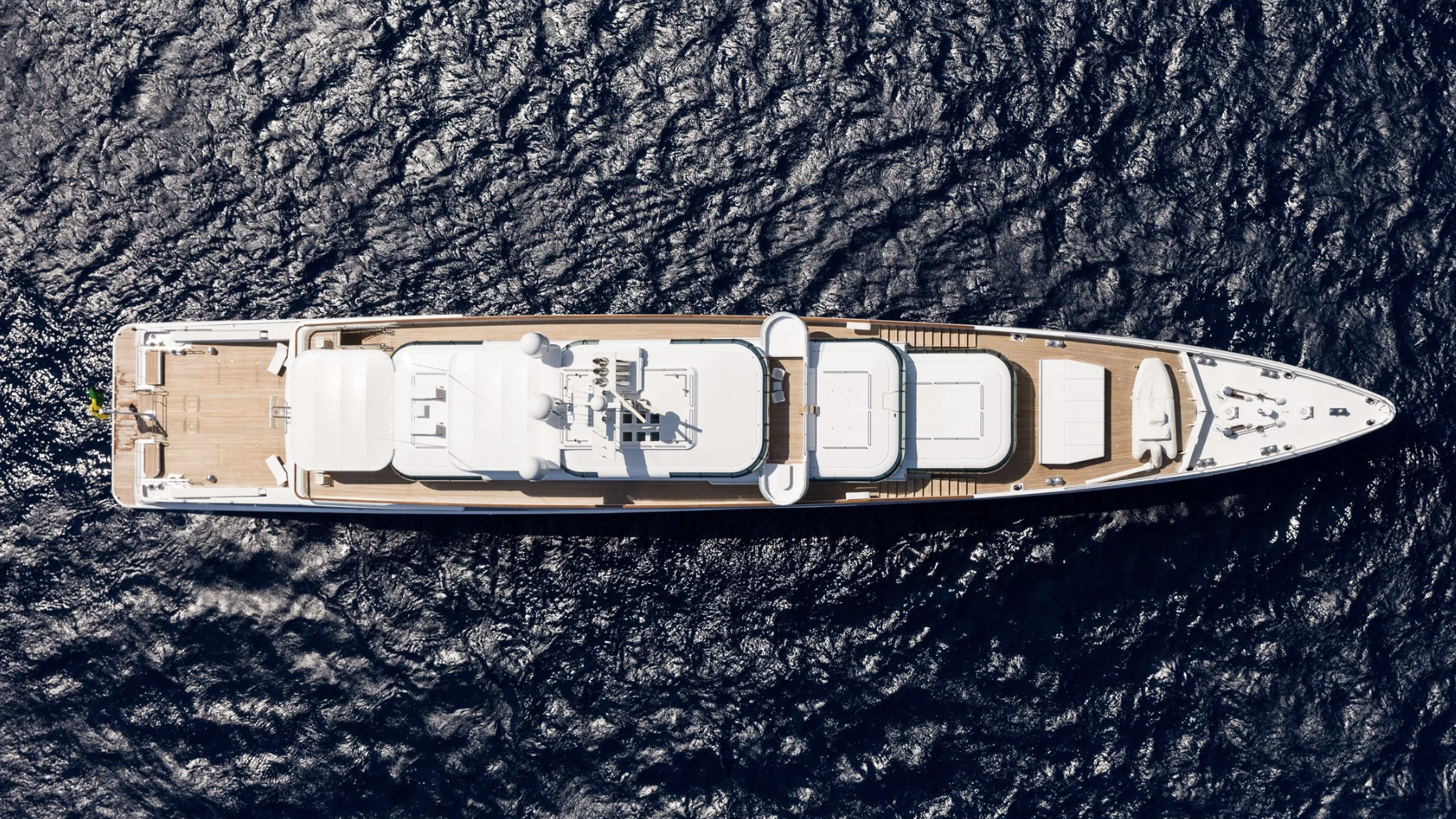 ahava yacht on the sea