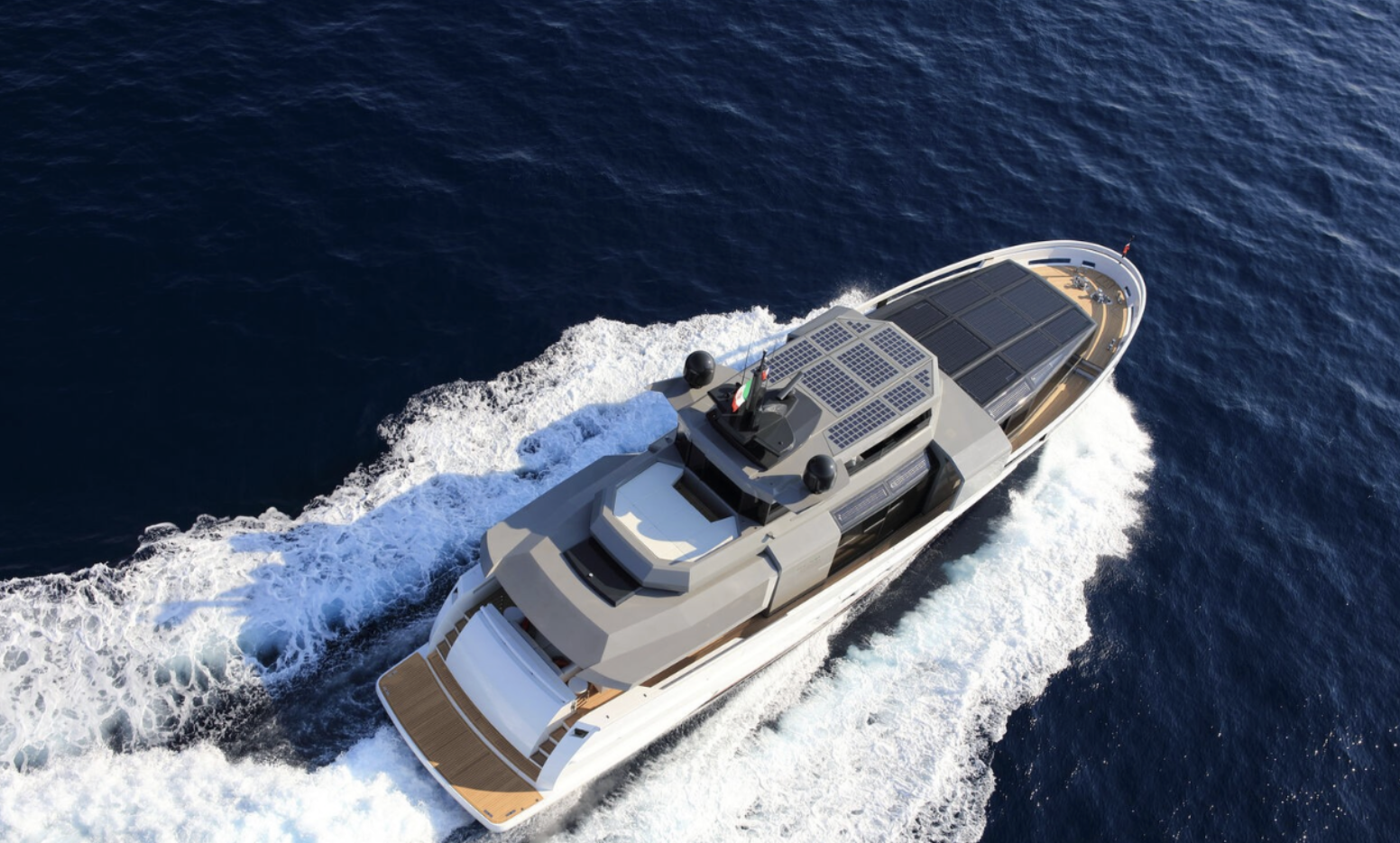 ahava yacht on the sea