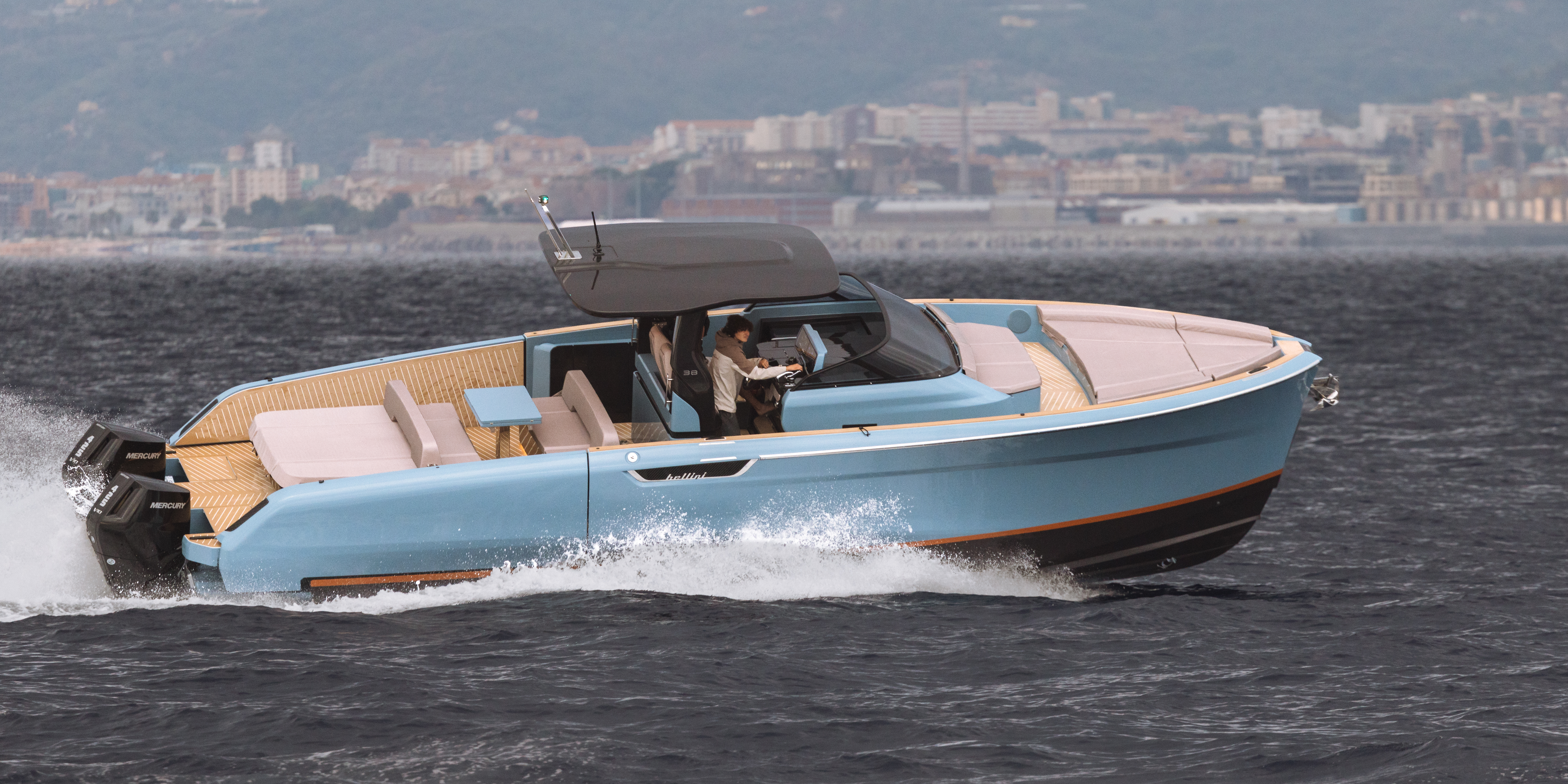 ahava yacht on the sea